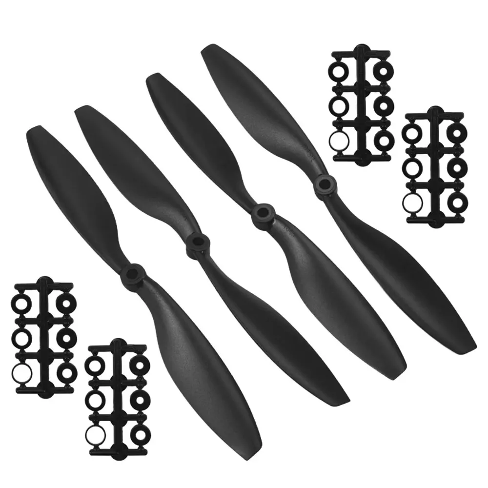 Hélices Quadricoptère 1045 10x4.5 CW/CCW 4 Pièces + Adaptateurs