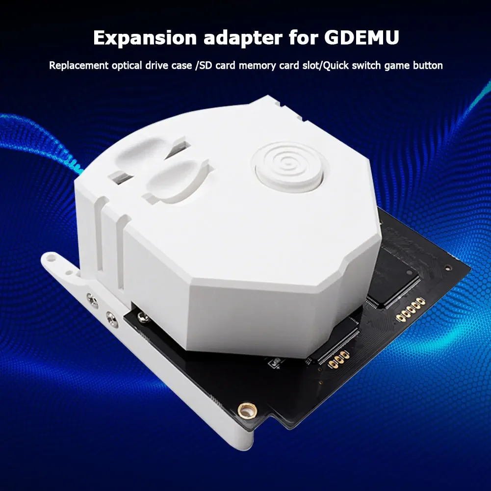 GDEMU Optical Drive Simulation Boards Remote Secure Digital Card 3D Printed Mount Kit for SEGA DreamCast VA1