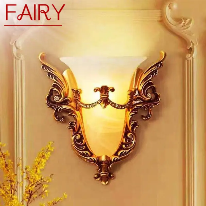 

FAIRY Modern Interior Wall Lamp LED European Creative Glass Sconce Light for Home Living Room Bedroom Bedside Decor