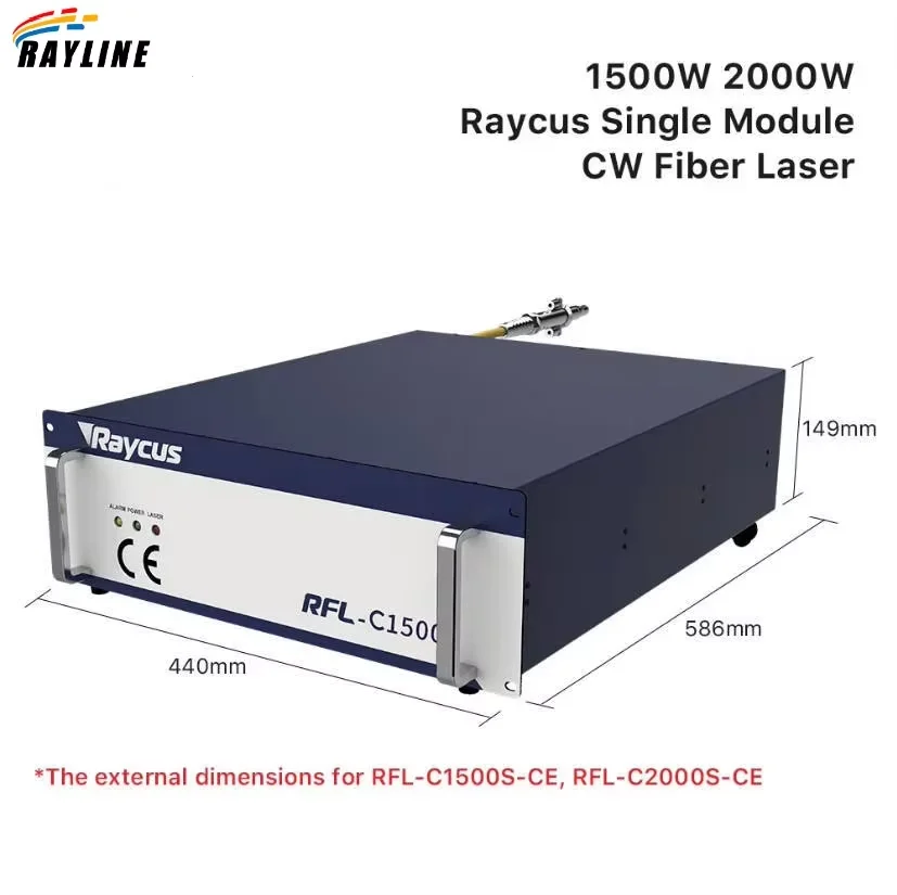 Raycus Laser Source RFL-C1500 RFL-2000 2000W Raycus Laser Generator For Fiber Laser Cutting Welding Machine CNC Wholesale 3