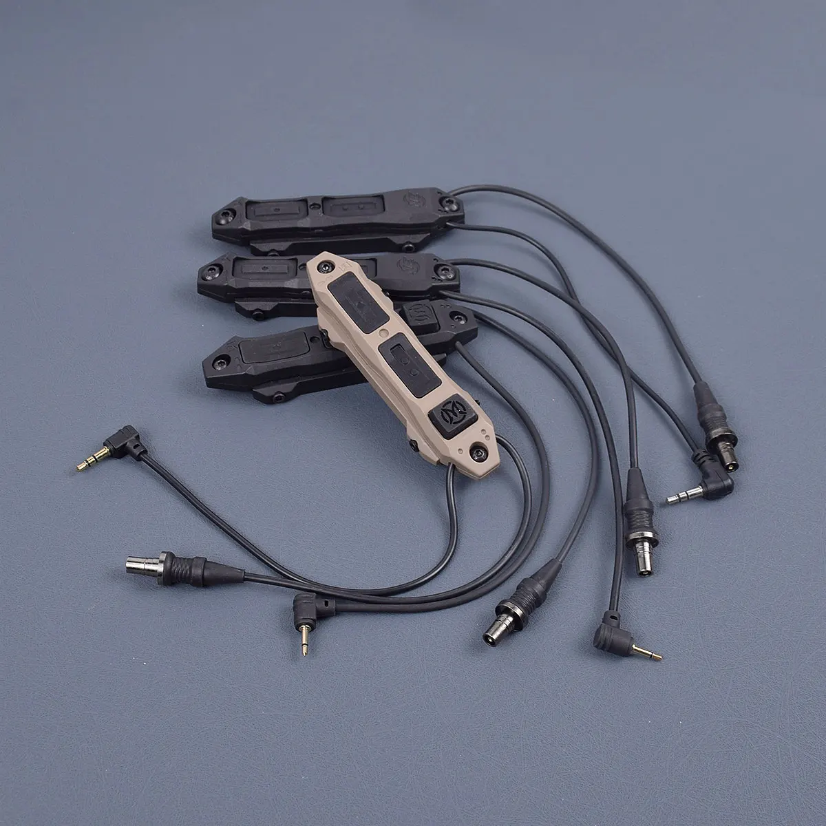 Tactical Airsoft Pressure Switch Button Remote Dual Function Tail For