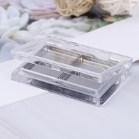 2 Grids pots empty magnetic eyeshadow pigment aluminum palette tin pans makeup 1