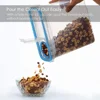 Transparent Food Storage Bin, High-Capacity Airtight Container for Oats and Cereals - Moisture and Insect Resistant 3
