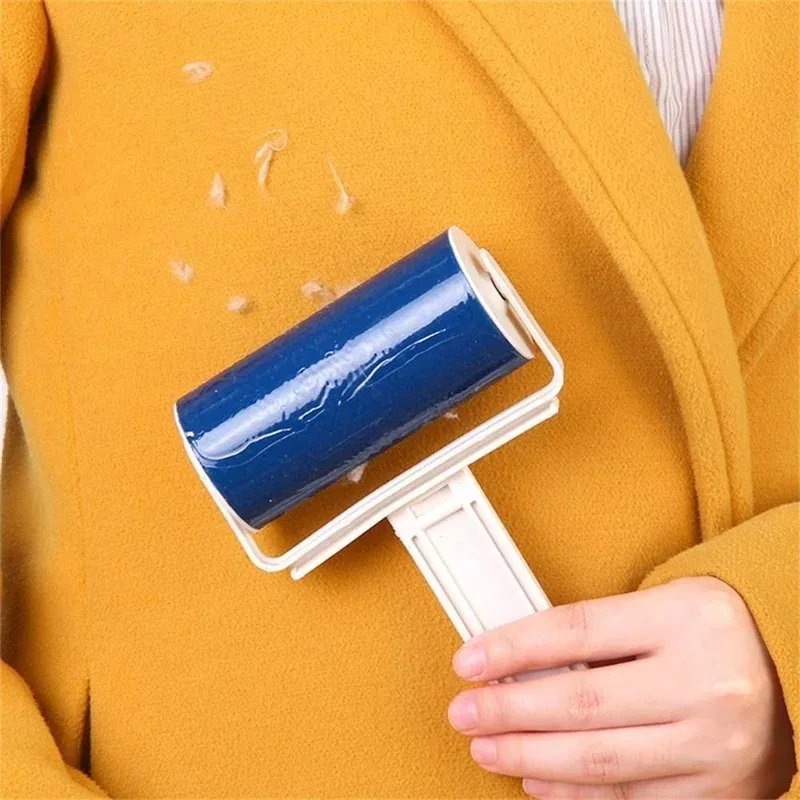 

Reusable Brush Household Cleaner Wiper ToolsWashable Roller Cleaner Lint Remover Sticky Picker Pet Hair Clothes Fluff Remover