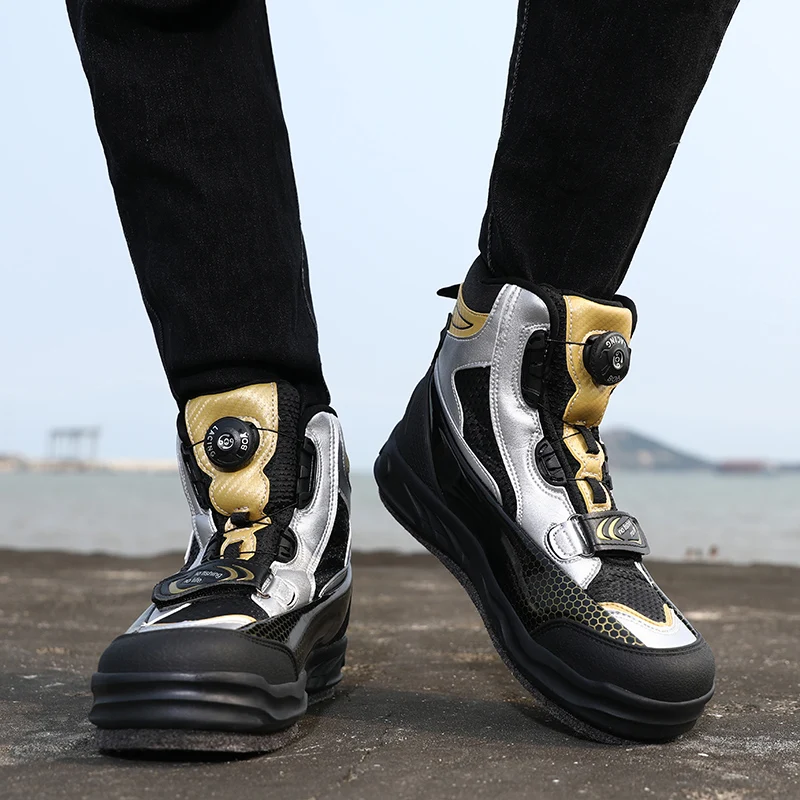 Fishing Boots NEW Rock fishing shoes Fishing Wading Boot Fishing waterproof boots Anti-slip Rock fishing Boots sand-fishing shoes