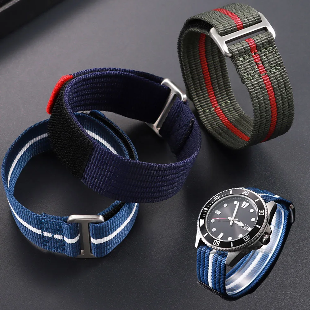 Nylon Canvas Outdoor Sport Watch Strap
