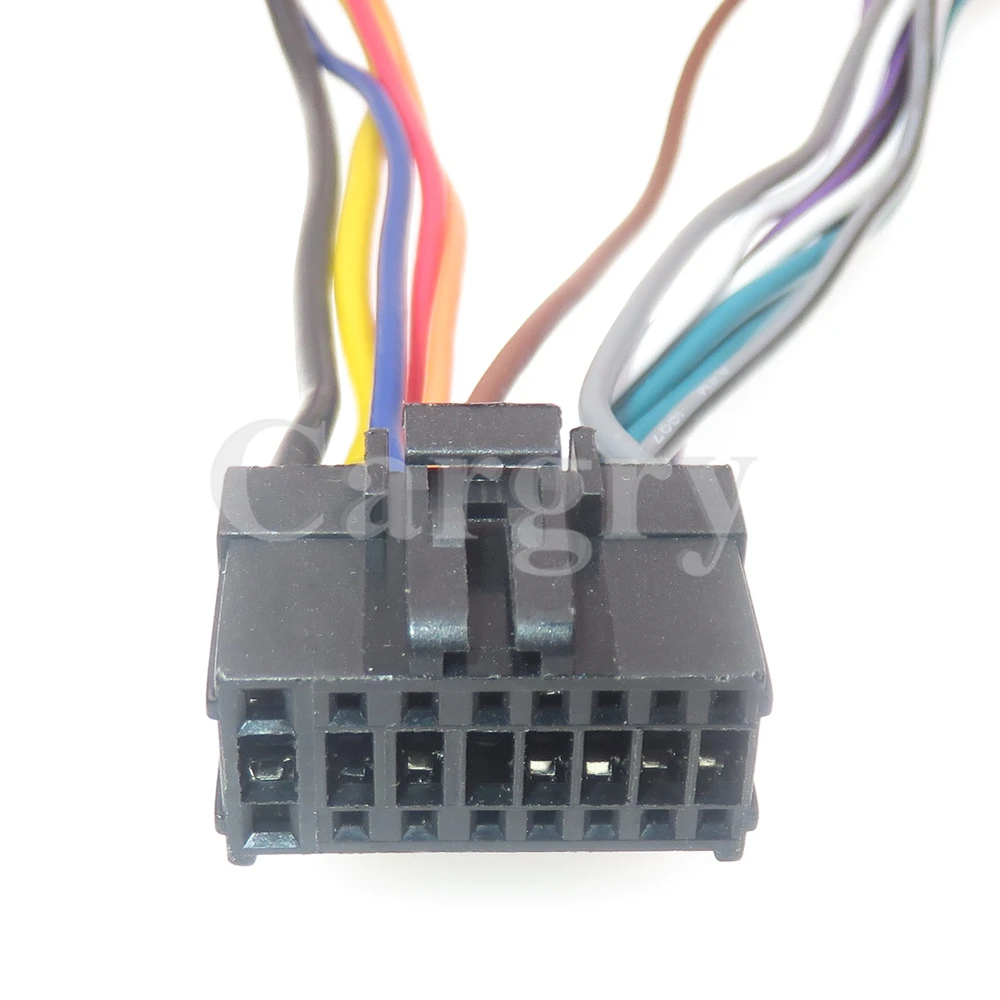 Cable Adaptador ISO 16 Pines Para Radios Pioneer - Conector Plug & Play Para DEH, AVH, MVH, AVIC, Compatible Con Muchos Modelos De Coche