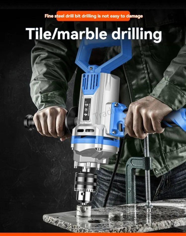Electric Drill Mixing Machine Airplane Drill High Power Putty Percussion Drill E