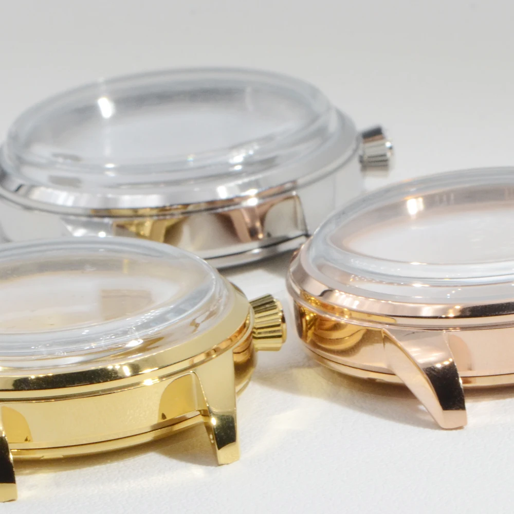 Elegant 40mm Sapphire Dive Watch Case – Men's DIY Accessory