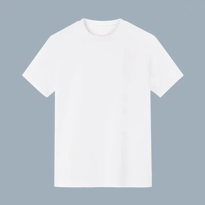 Pure white short sleeves