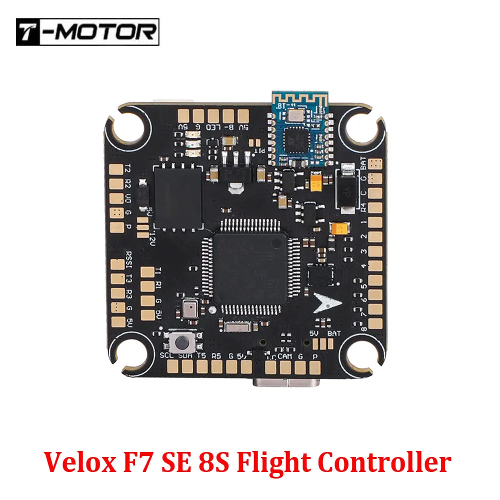 ตัวเลือกสินค้า ชุดควบคุมโดรนแข่ง FPV ความเร็วสูง T-Motor Velox F7 SE 8S