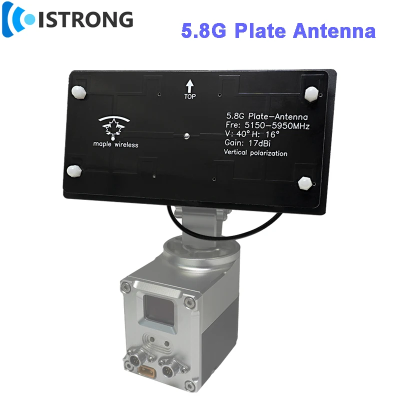 17dBi Maple 5.8GHz Plate FPV Antenna SIYI HM30 Digital Mapping Antenna AAT HD Tracking Teflon High Frequency Board Aviation Alum fpv drone antenna