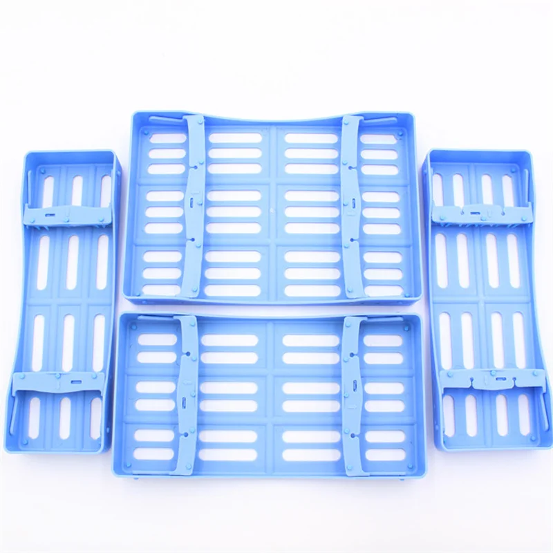 

135℃ Autoclavable Dental Instrument Holders for 10pc 7pc 5pc 3pc Dental Instrument Sterilization Box Dental Instrument Box