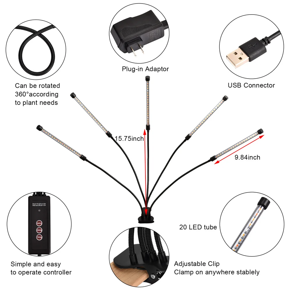Рисунок 2 - Комнатный светодиодный светильник