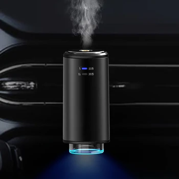 Parfum à la sortie d'air, parfum désodorisant dans la voiture, parfum durable, machine intelligente de parfum en spray montée sur voiture 1