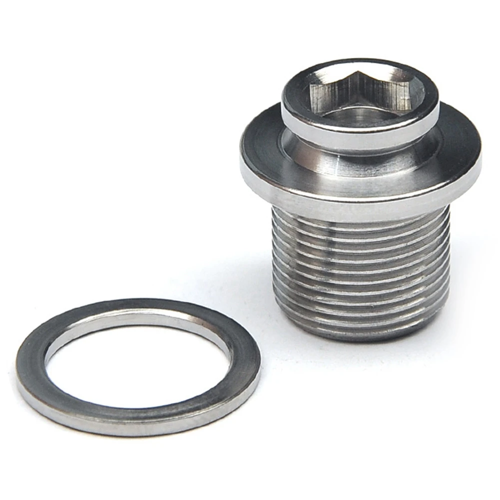 

M15 горный шоссейный велосипед Скоба Нижний Кронштейн болт из титанового сплава Скоба ВВ водонепроницаемый пыленепроницаемый Нижний кронштейн винт, серебристый