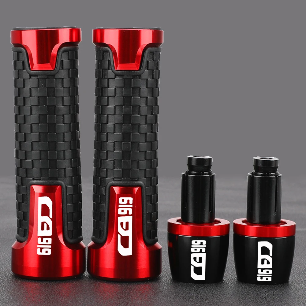 

For Honda CB919 HORNET CB 919 2001-2008 2007 2006 2005 2004 2003 Motorcycle Handlebar Grips Bar End Cap Counterweight Plug Slide