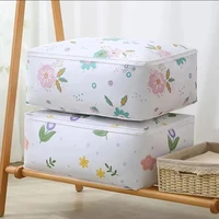 Modern Large Capacity Moisture-proof Storage Bag Home Clothing Quilt Dust Storage Organizing Bag Zipper Style Moving Pack Bag 1