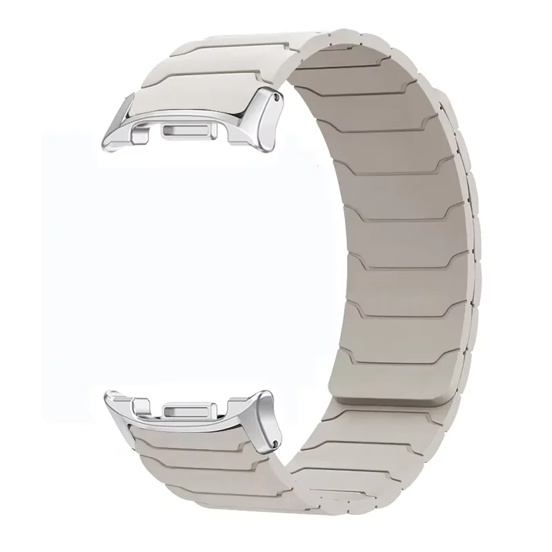 Magnetic Silicone Sports Watch Strap - Universal Fit, Sleek & Durable Bracelet Design