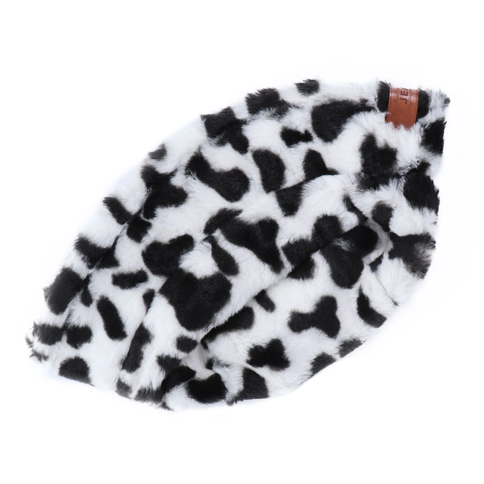 

Furry Bucket Hat for, Cow Fisherman Hat Plush Cap