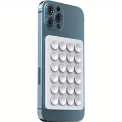 Silicone Suction Cup Phone Stand and Holder (White)