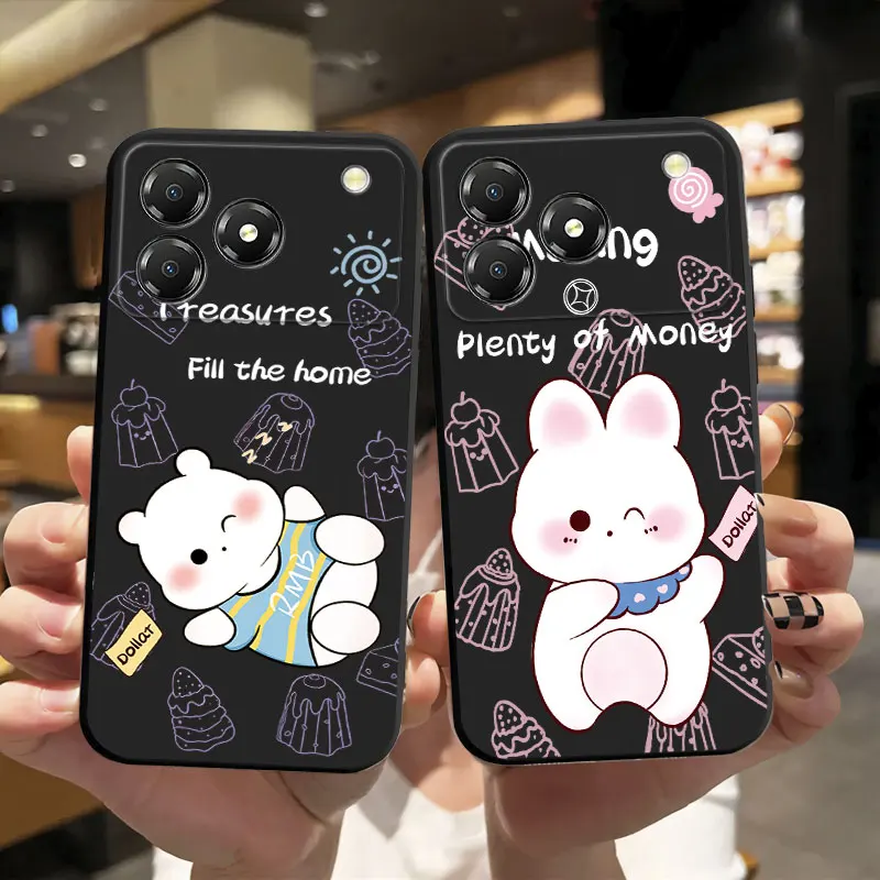 Fashion Cartoon Soft Silicone Shockproof Phone Case Cover