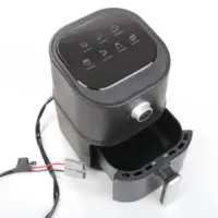 12V 200W 2.5L Electric Air Fryer For Camping Travel oil free cooking in Truck 5
