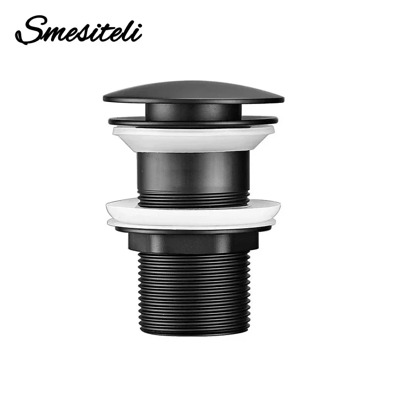 Basin Sink Drain Stopper Stainless Steel Pop Up Drain With Overflow Without Overflow Basin Waste For Kitchen Bath
