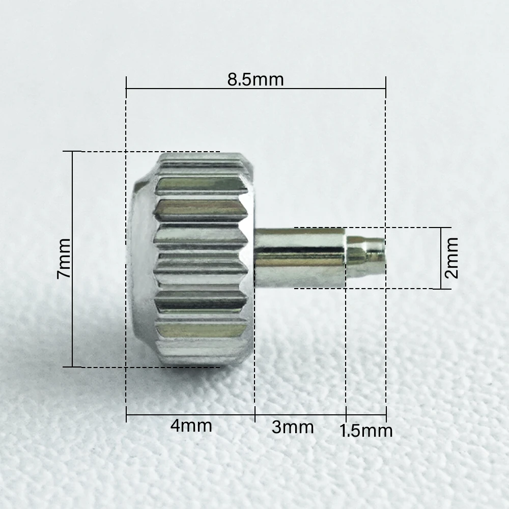 Enhanced Watch Crown Screw-in Case Replacement