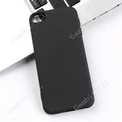 Silicone Shockproof TPU Phone Protective Back Case - Ipod Touch 7 (Black)