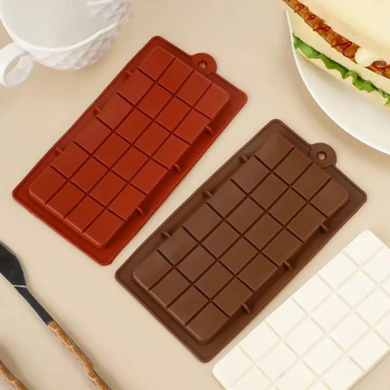 Silicone Mold Biscuit Chocolate Mold Fondant Patisserie Candy Bar Mould Cake Mode Decoration Kitchen Baking Accessories Bakeware