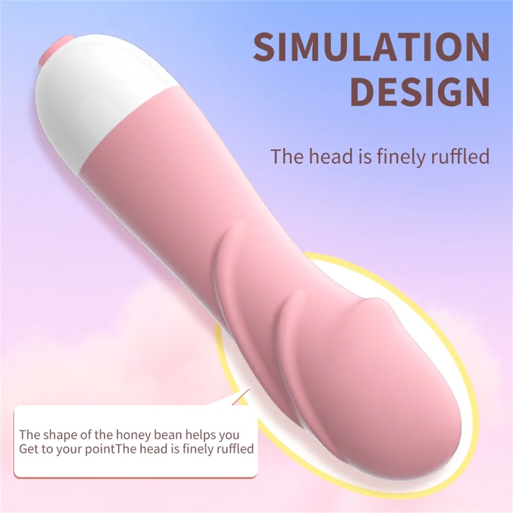 Mini Vibrator Soft Silicone Cute Battery Vibrators for Women G Spot Dildo Clitoral Stimulator Female Masturbation Adult Sex Toys — view 2