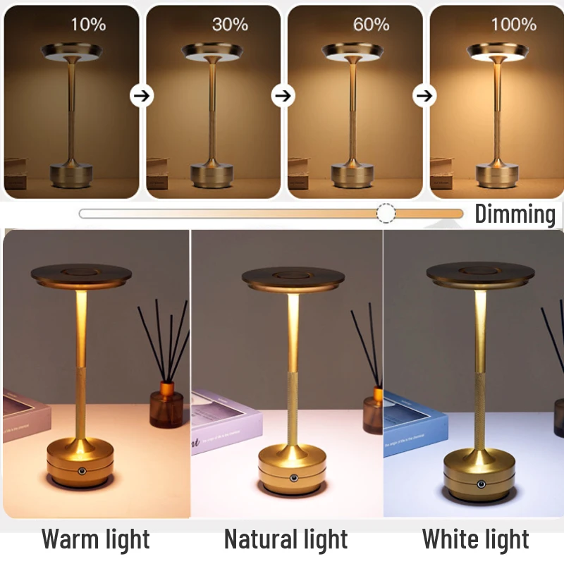 Lampe LED réveil et station de chargement sans fil ARSOWAKE - Ping City