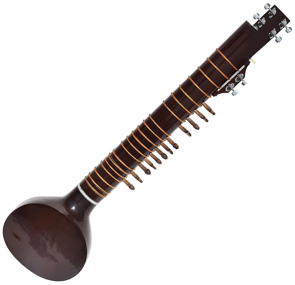 Sitar Portable version 110cm Indian string instruments