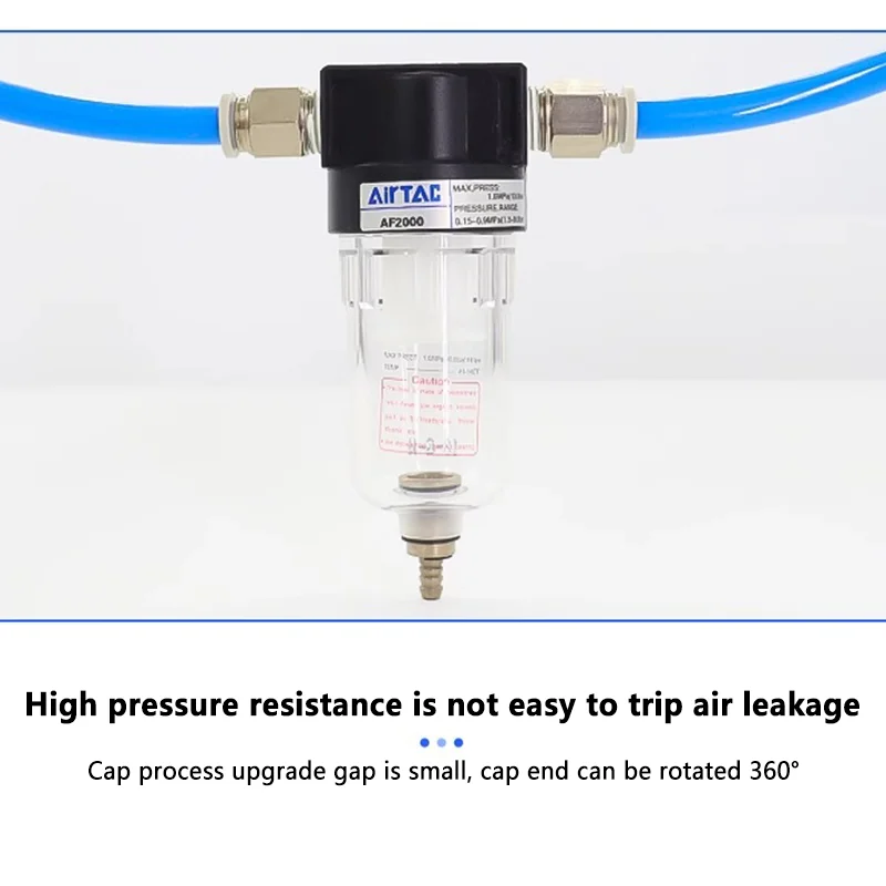 AF2000 1/4 source processor Copper filter Air pump filter Oil and water separator Pneumatic Components Air Compressor