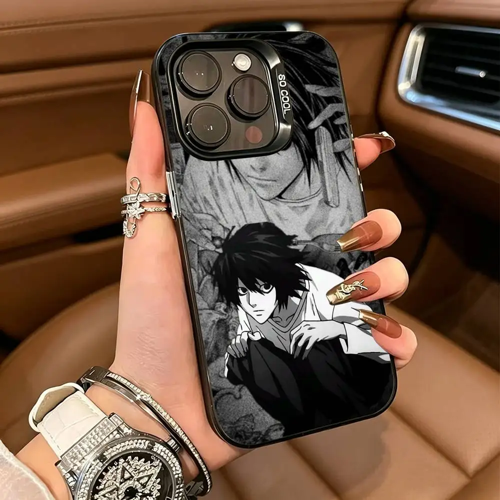 L Lawliet Silver Phone Case - Sleek and Stylish Design