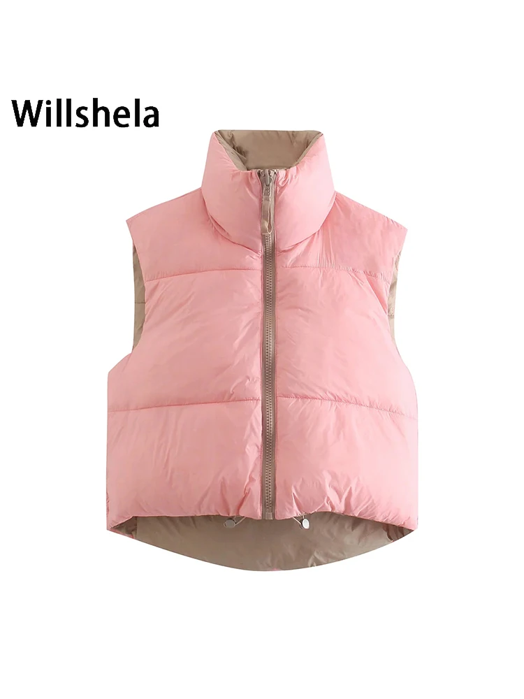 2021 New Women Reversible Gilet Jacket 