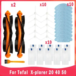 Universal Robot Vacuum Accessories Kit - Main Side Brush, HEPA Filter, Mop Part (Set N)