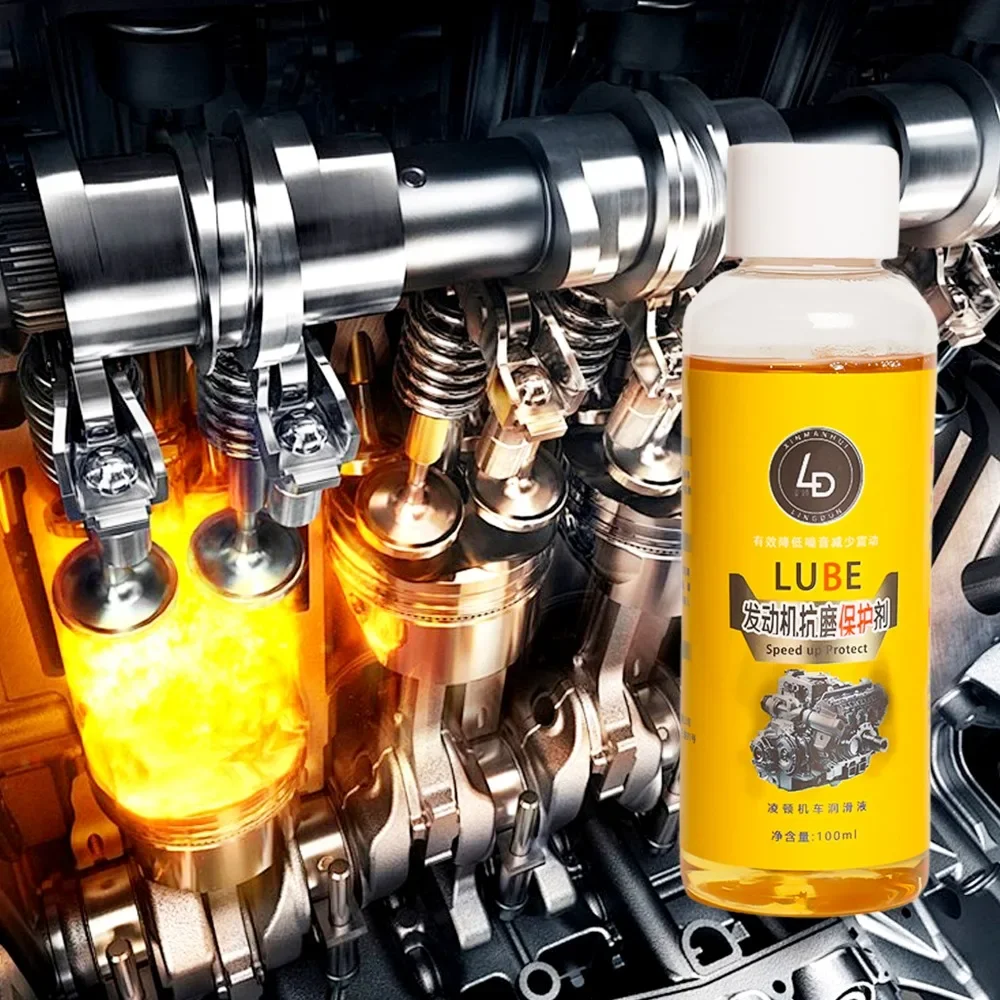 Car Engine AntiWear Protective Agent Cylinder Three Way Catalytic Converter Cleaning Agent Fuel Cleaning Remove Carbon Deposits