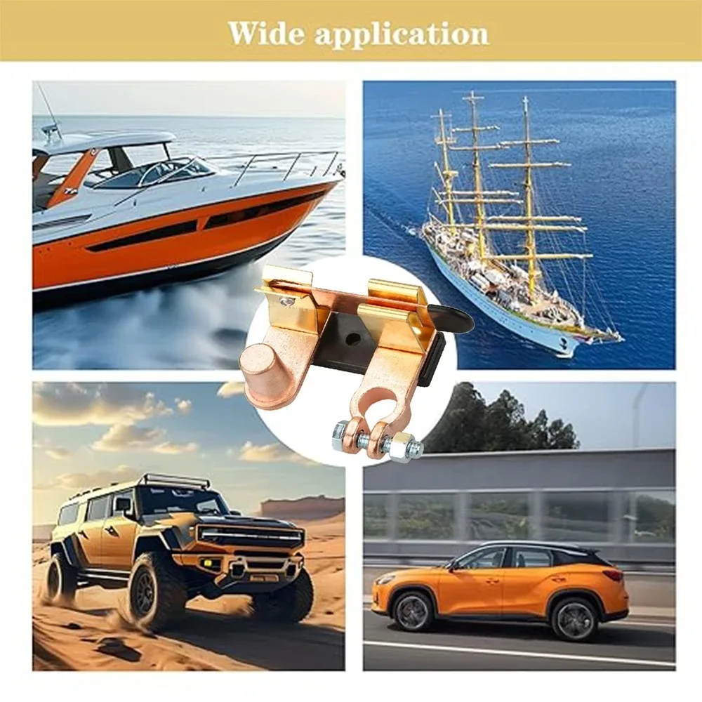 12V-24V Car Battery Terminal Clamp Switch Disconnect Cut-off Isolator Tool Kit Top Post Knives Blade Power Cut Off Tools