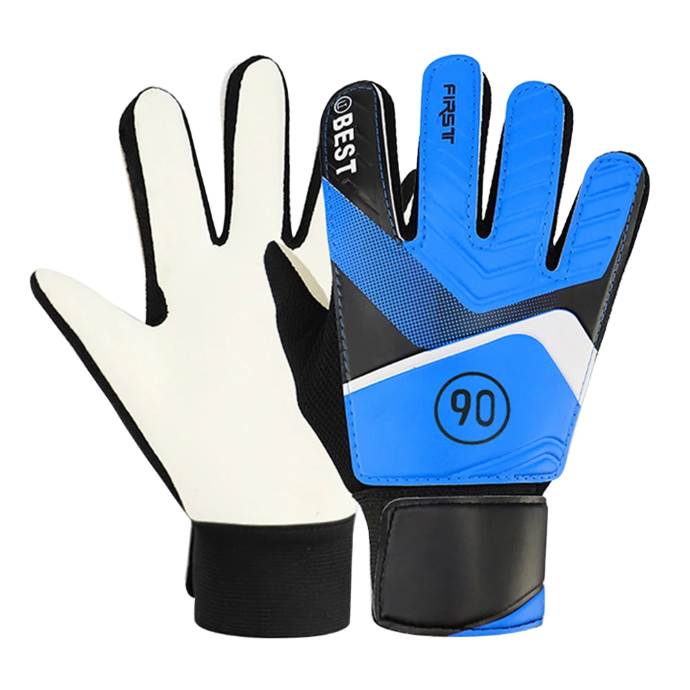 Childrens Goalkeeper Gloves Latex Goalkeeper Gloves For Kids Football Goalkeeper Anti-Slip Training Gloves Soccer Goalie Gloves
