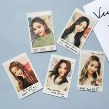 

5pcs/set Kpop Group Photocard ITZY Collection Cards Photo Cards Postal Card LOMO Card for Fans