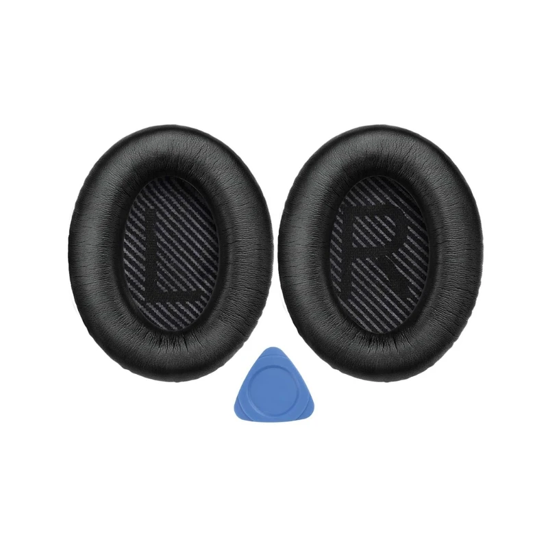 Portable Ear Pads Mats forQuietComfort QC35 QC35Headphone Ear Pads Cushion Repair Pads Easy to Install