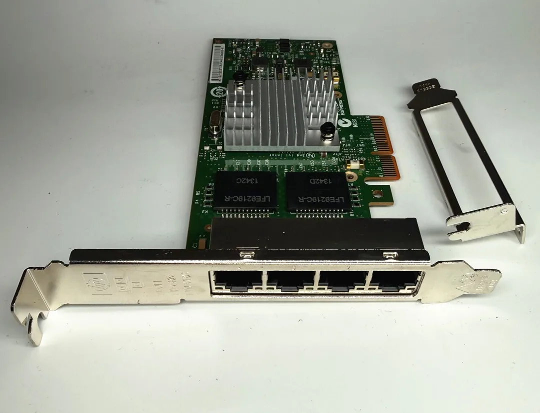 인텔 I340-T4 쿼드 포트 이더넷 기가비트 PCI 네트워크 어댑터, IBM 49Y4242 49Y4241 HP NC365T