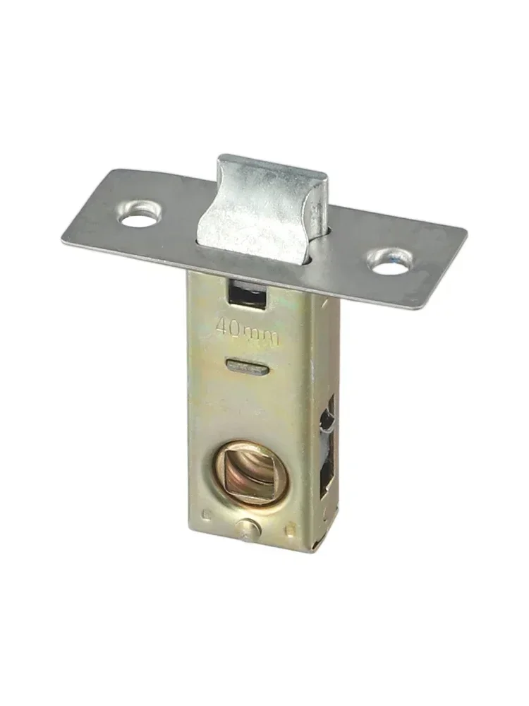 Mortice Door Tubular Latch Internal Bolt Facility Sprung Catch Flat 30mm 35mm 40mm 45mm for Internal Doors Lock Mechanisms