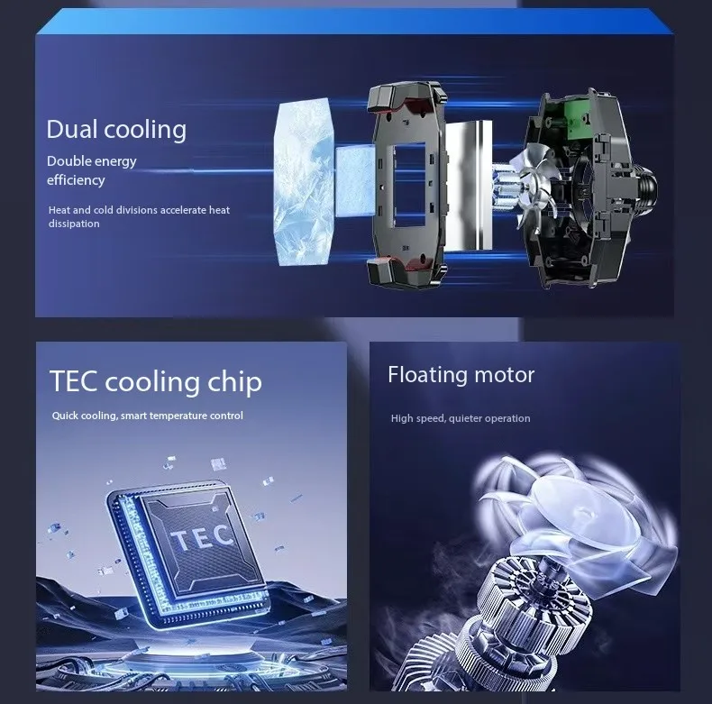 자석식 히트 싱크 모바일 쿨링 팬 지원 차량용 CD 플레이어 휴대폰 충전기 CD 슬롯 라디에이터 쿨러 크래들 무선 충전기 15W