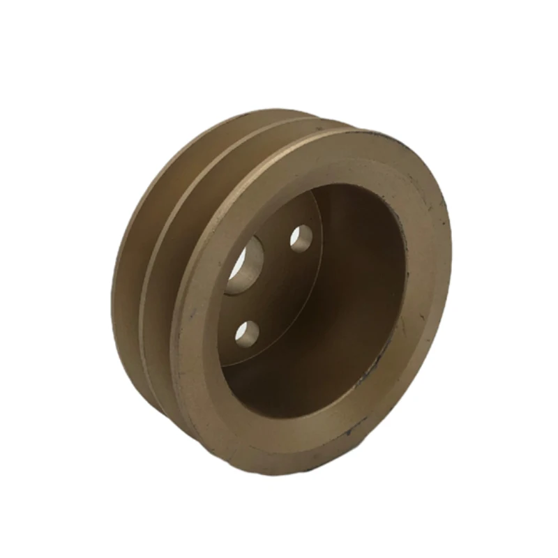  ׼ Crankshaft pulley engine for CAT Water pump pulley SK6 double make small