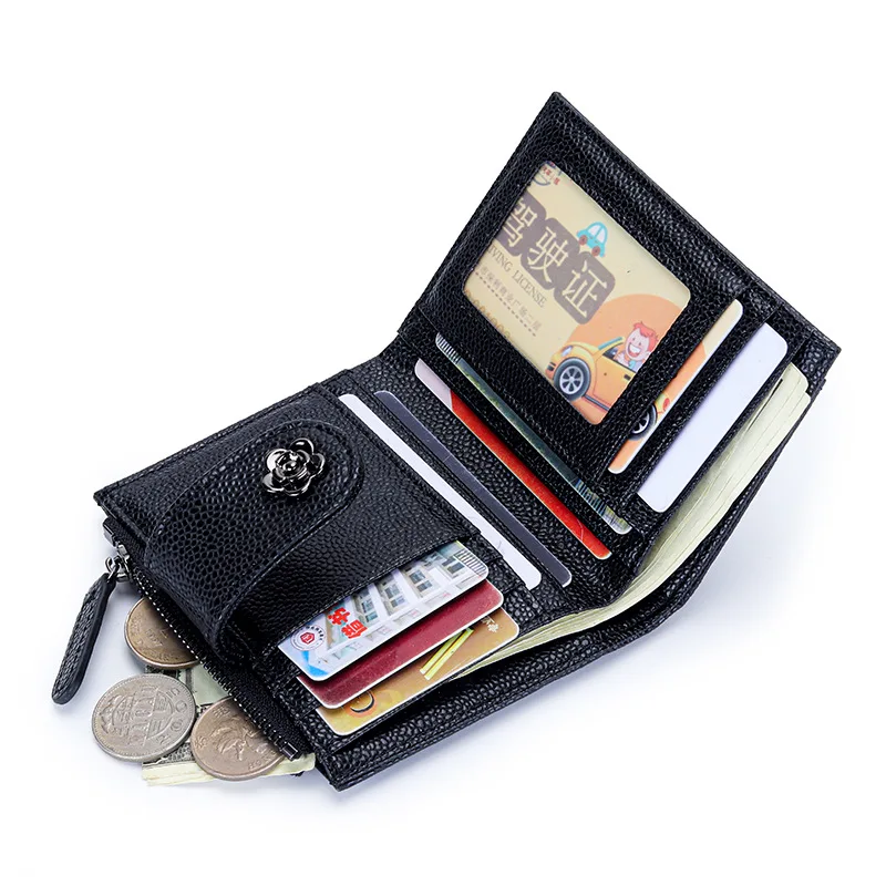 Men's Caviar Leather Wallet