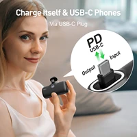 iWALK TYPE-C 4800mAh Capsule Powerbank Fast Charge Portable External Battery for IPhone 15 16 Samsung S24/23 Android Power Banks 2