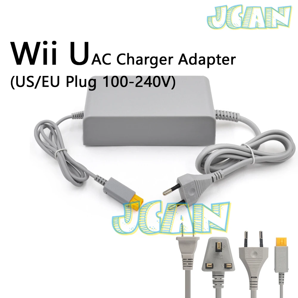 Nuovo Per Wii U Wiiu Console Home Wall Charger 110-240V Us/Eu Plug Power Adapter Charger Home Wall Power